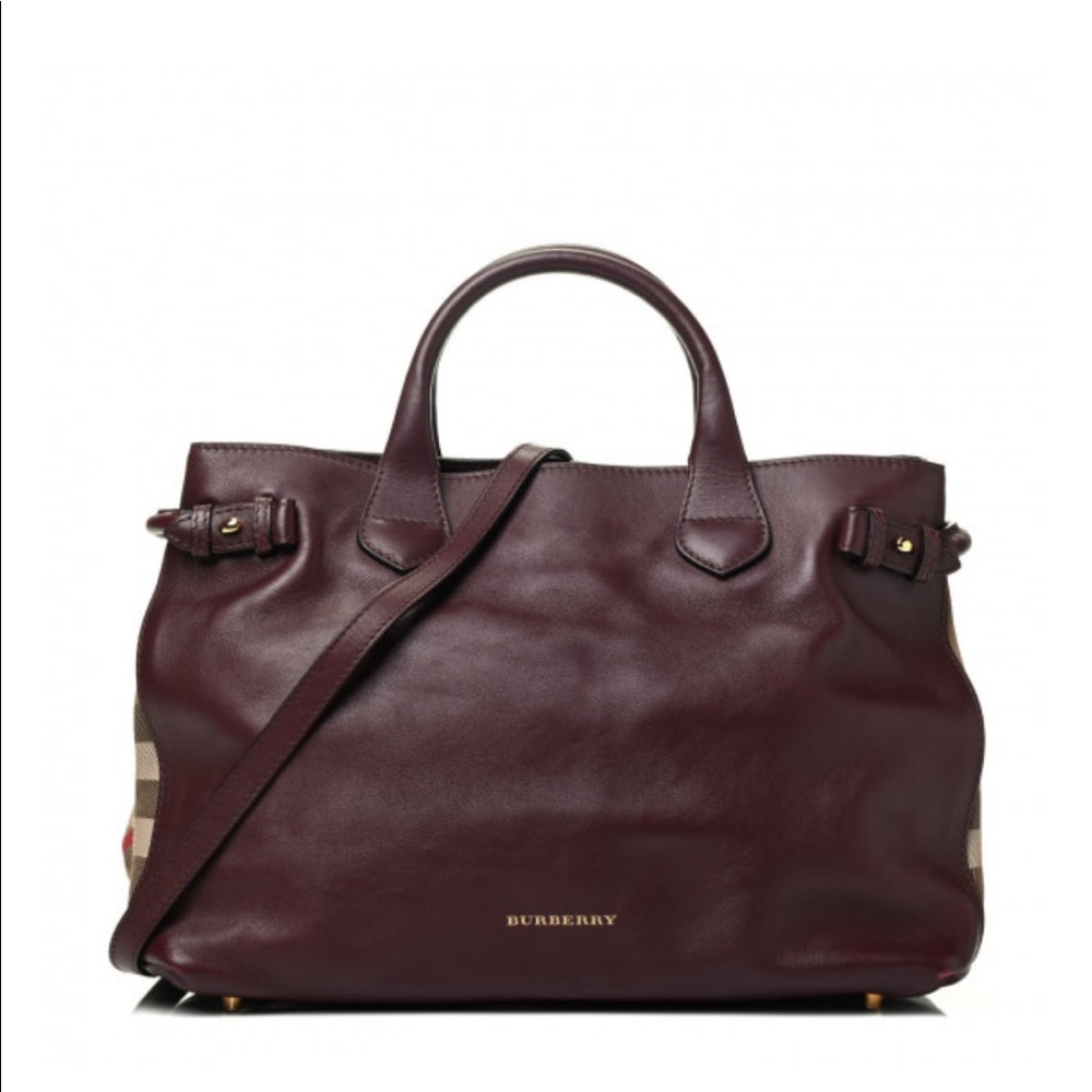 Authentic Burberry Medium Banner Tote 🌟